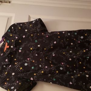 Super cute space themed button down shirt.  Only wore twice. Modcloth.